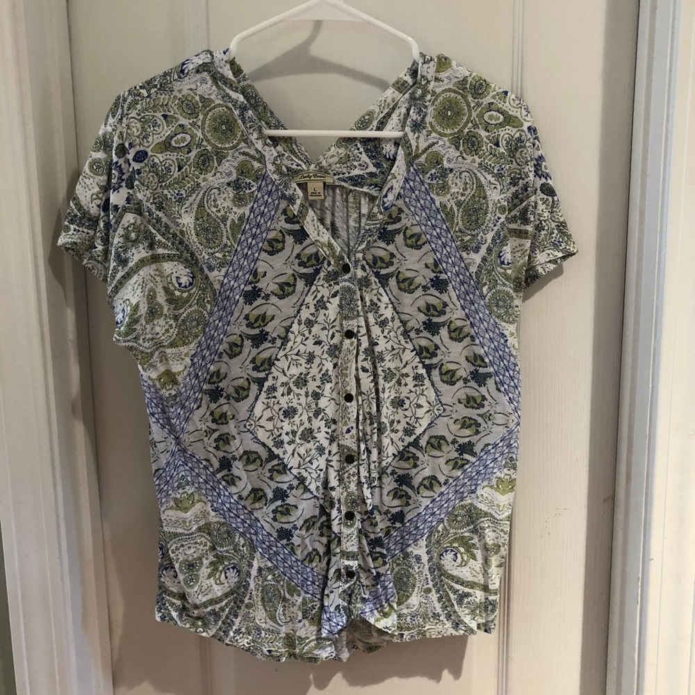 ⭐️Lucky 🍀 Brand button down top